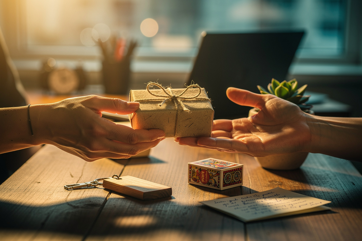 Idées cadeaux pour un départ de collègue à moins de 10 €