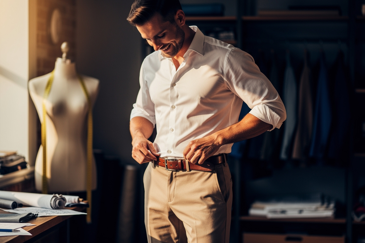 Pantalon qui tombe chez l'homme : solutions efficaces