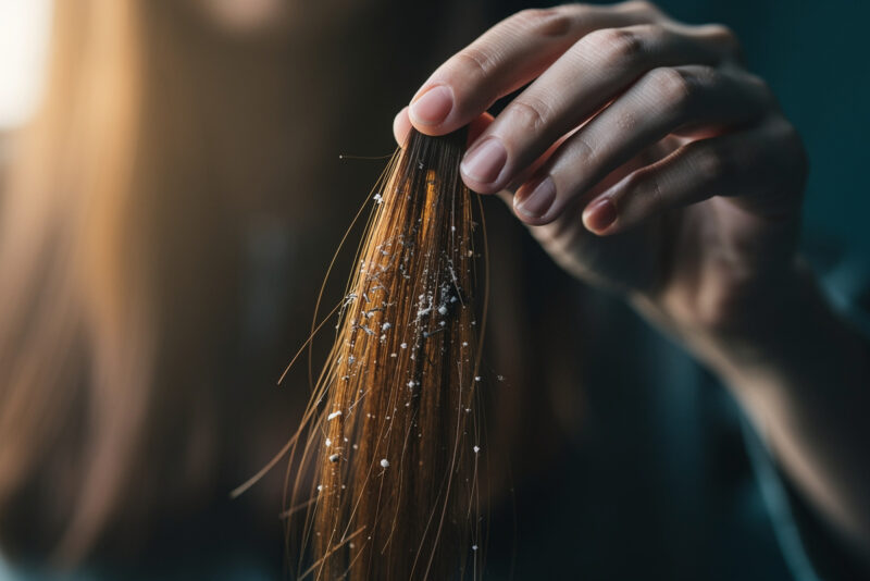 Pourquoi mes pointes de cheveux blanchissent et cassent ?