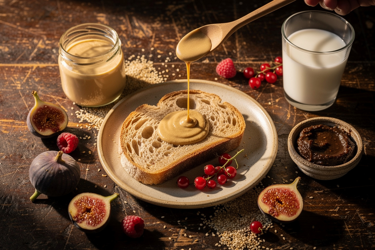 Purée de sésame au petit-déjeuner : bienfaits et recettes