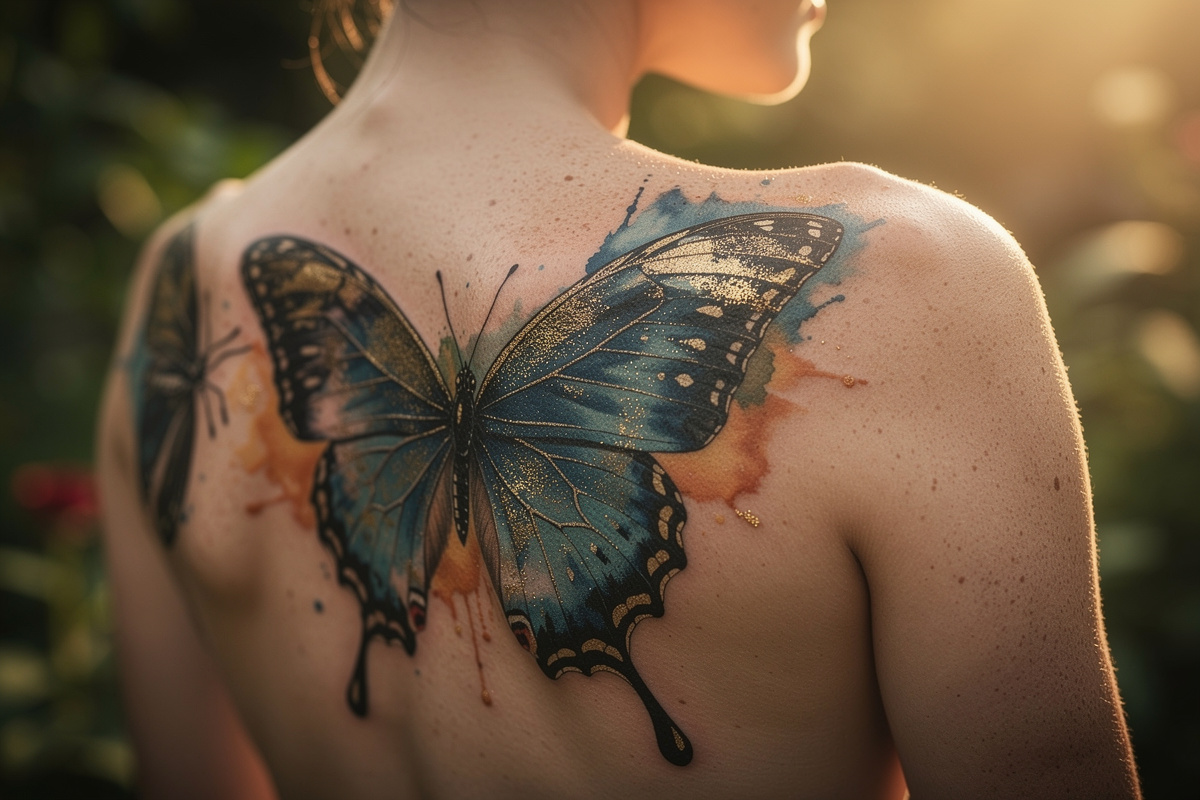 Quelle est la signification d’un tatouage papillon ?