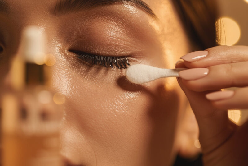 Résidus de colle d’extension de cils : comment les enlever soi-même