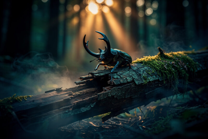 Quelle est la signification spirituelle du lucane cerf-volant ?