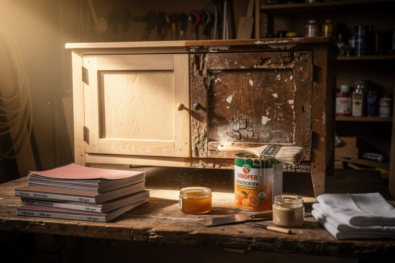 Restaurer un meuble en bois : techniques, erreurs et bilan