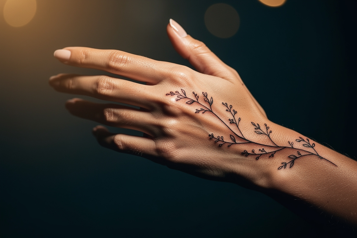 Tatouage main femme : tout savoir avant de se lancer