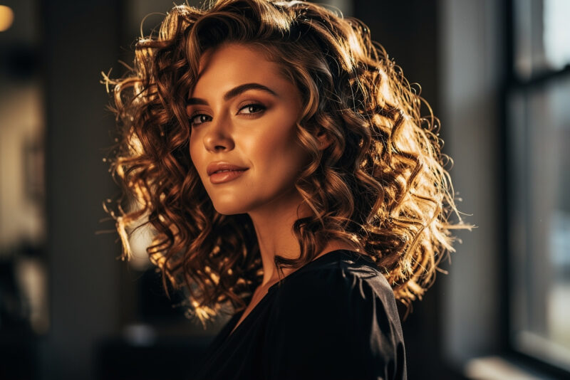 Coupe mi-longue pour cheveux bouclés : le guide complet