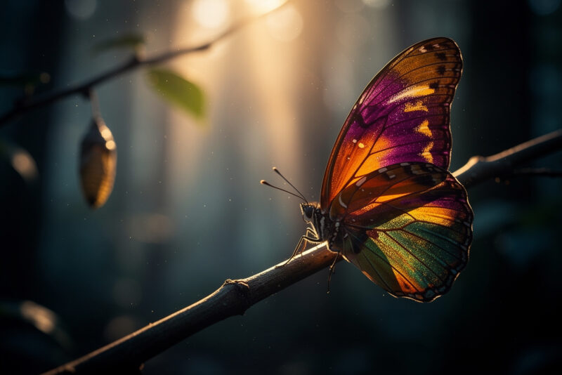 Signification spirituelle du papillon : couleurs, rêves et symboles