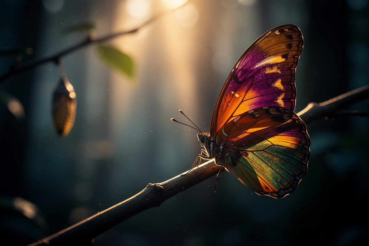 Signification spirituelle du papillon : couleurs, rêves et symboles